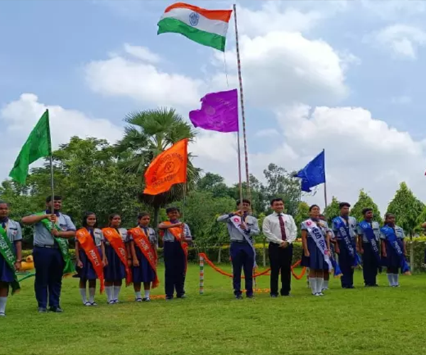 Celebrated 76th INDEPENDENCE DAY with utmost Honour and respect on the AZADI KA AMRIT MAHOTSAV theme.