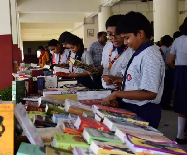 Book Fair Cum-Exhibition at school at
Techno India Group Public School - Bolpur