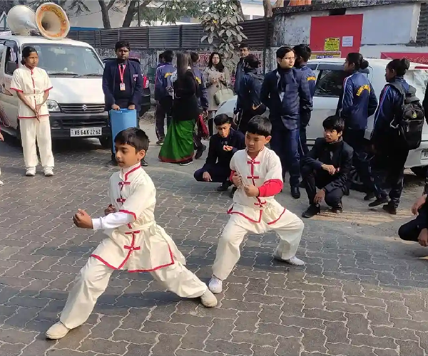 To achieve Physical Fitness, Techno India Group Public School Coochbehar celebrated Swami Vivekananda's Birthday.